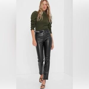 GAP Vegan Leather Pants